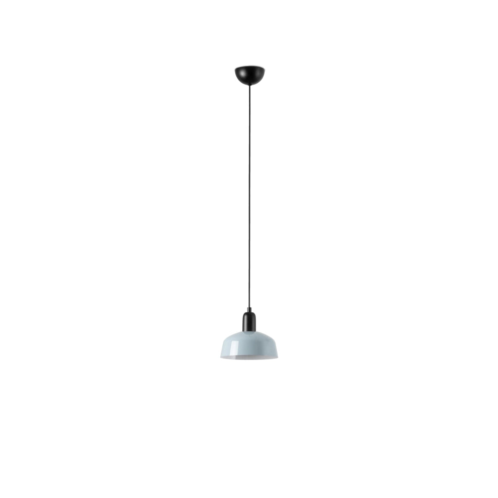 TATAWIN S metallo 1L Lampada a sospensione blu grigiastro