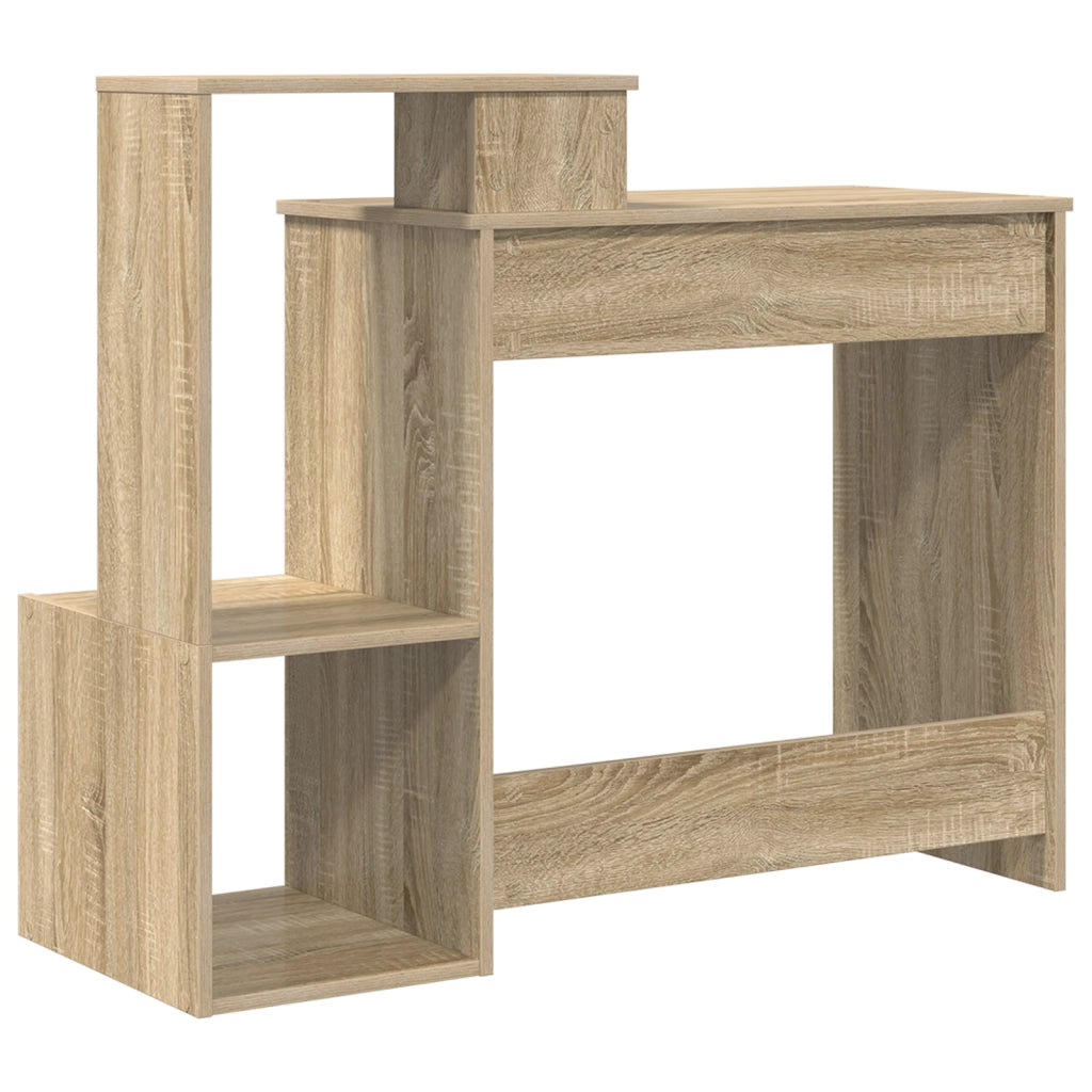 Scrivania in Roverella Roverella MDF con impiallacciatura in rovere