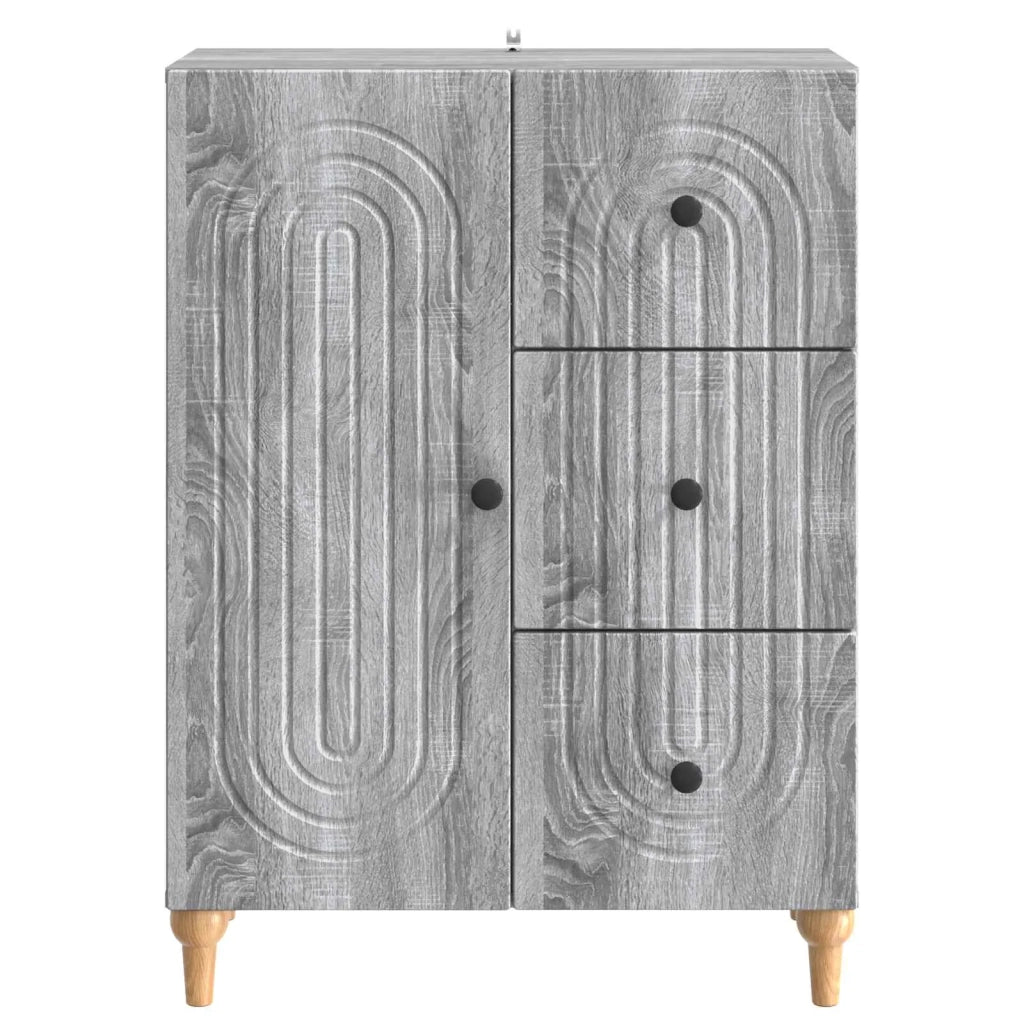 Credenza Grigio Sonoma 66 x 34,5 x 90 cm Legno ingegnerizzato