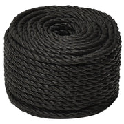 Corda da Lavoro Nera 10 mm 250 m in Polipropilene 153014