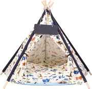 Tipi per animali - Tenda da gioco per cani e gatti - Mand per cane e gatto - Tenda per gatti, Tenda per cani, Tenda per animali