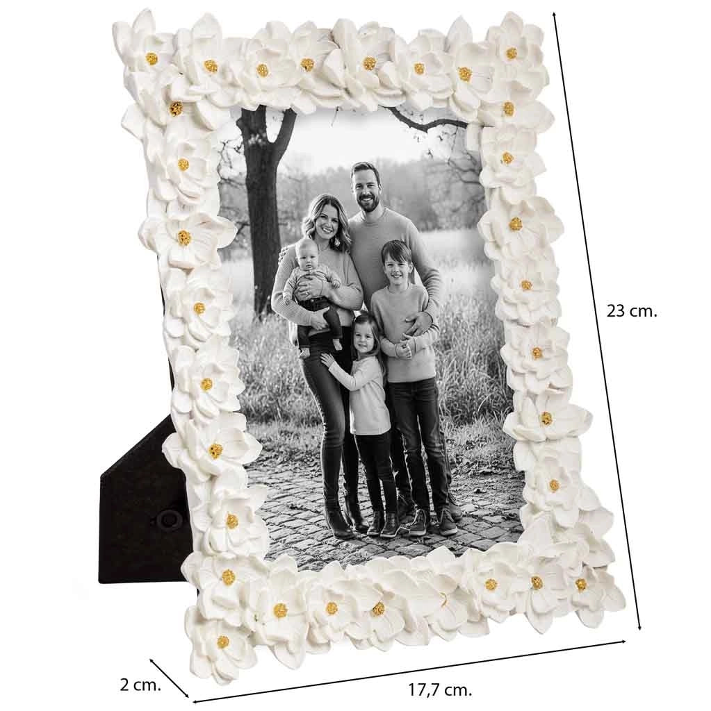 Portafoto 13X18 bianco 17,7x2x23h cm
