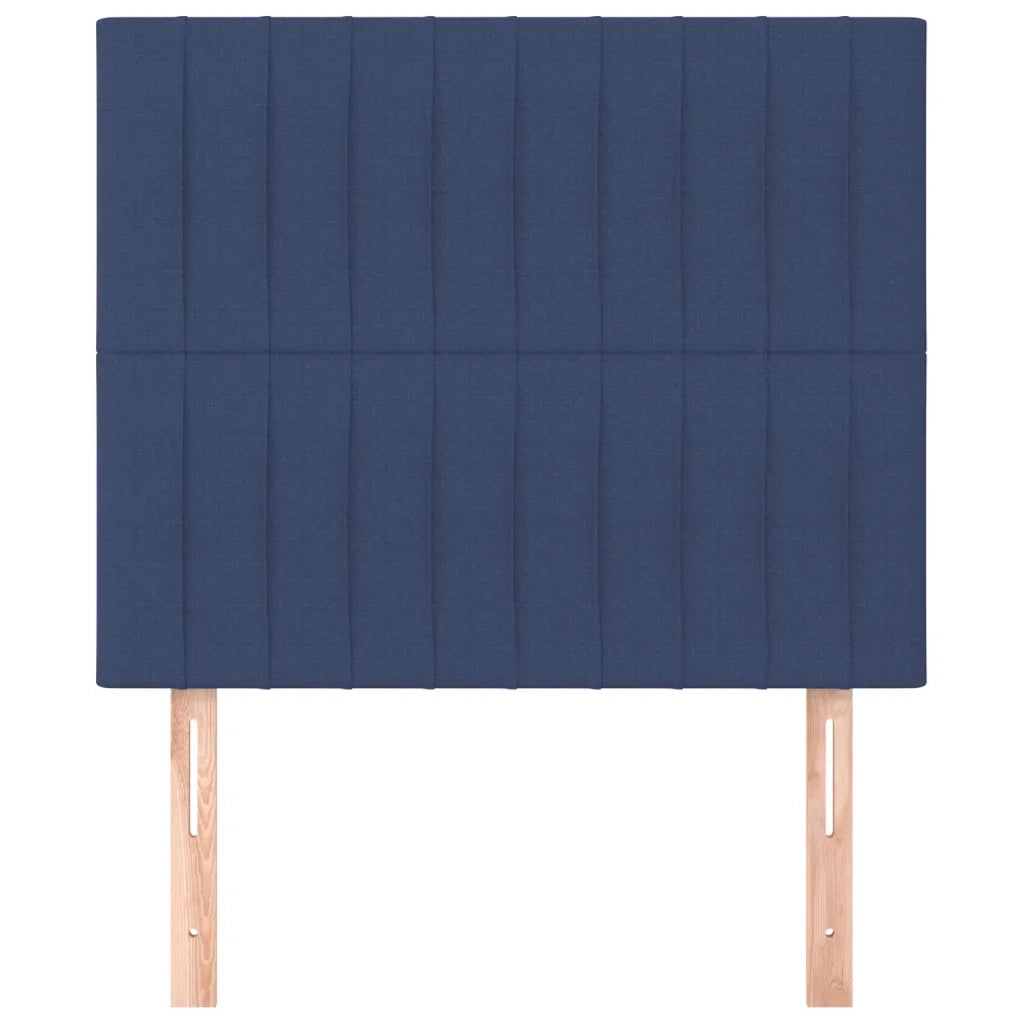 Testiera Blu 100x5x118/128 cm Tessuto 3116566