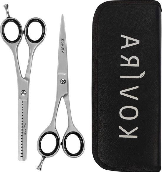 Set di Scoppiatori per Capelli Professionale - Lunghezza 16.5cm - Scoppiatori per Barbi in Acciaio Inossidabile - Set di Barbieri per Capelli a Casa