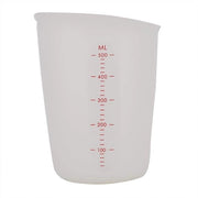 Misuratore di Liquido in Silicone 250ml/500ml - Translucido - Sostenibile - Soffice - Misurazione Precisa - Utile per Bicchieri/Cocktails - Misuratore di Liquido