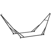 Supporto per Amaca Pieghevole 2 in 1 con Sedia a Dondolo ¨C Zephmum ¨C Struttura in Metallo Nero