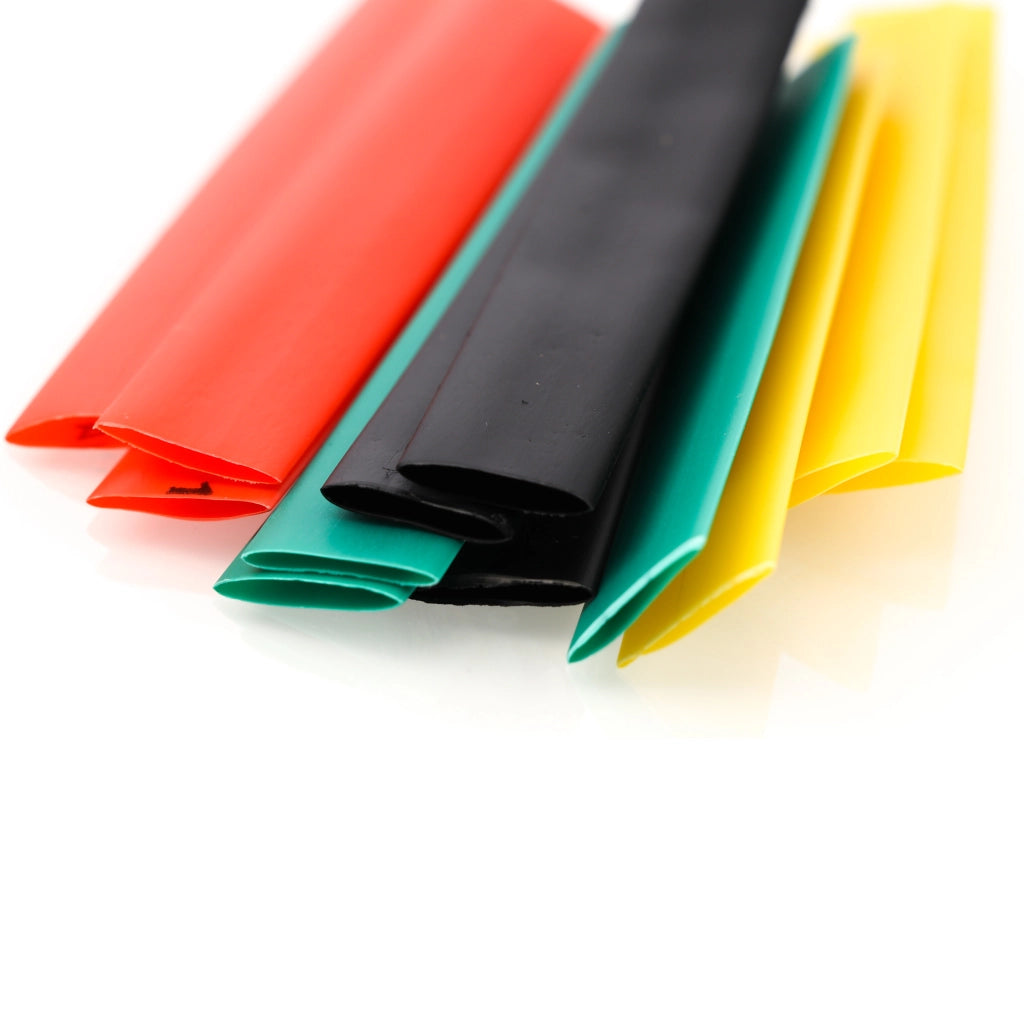 Set di Tubetti Termorestringenti Rosfix – 164 Pezzi | Poliolefina, 8 Dimensioni, 5 Colori