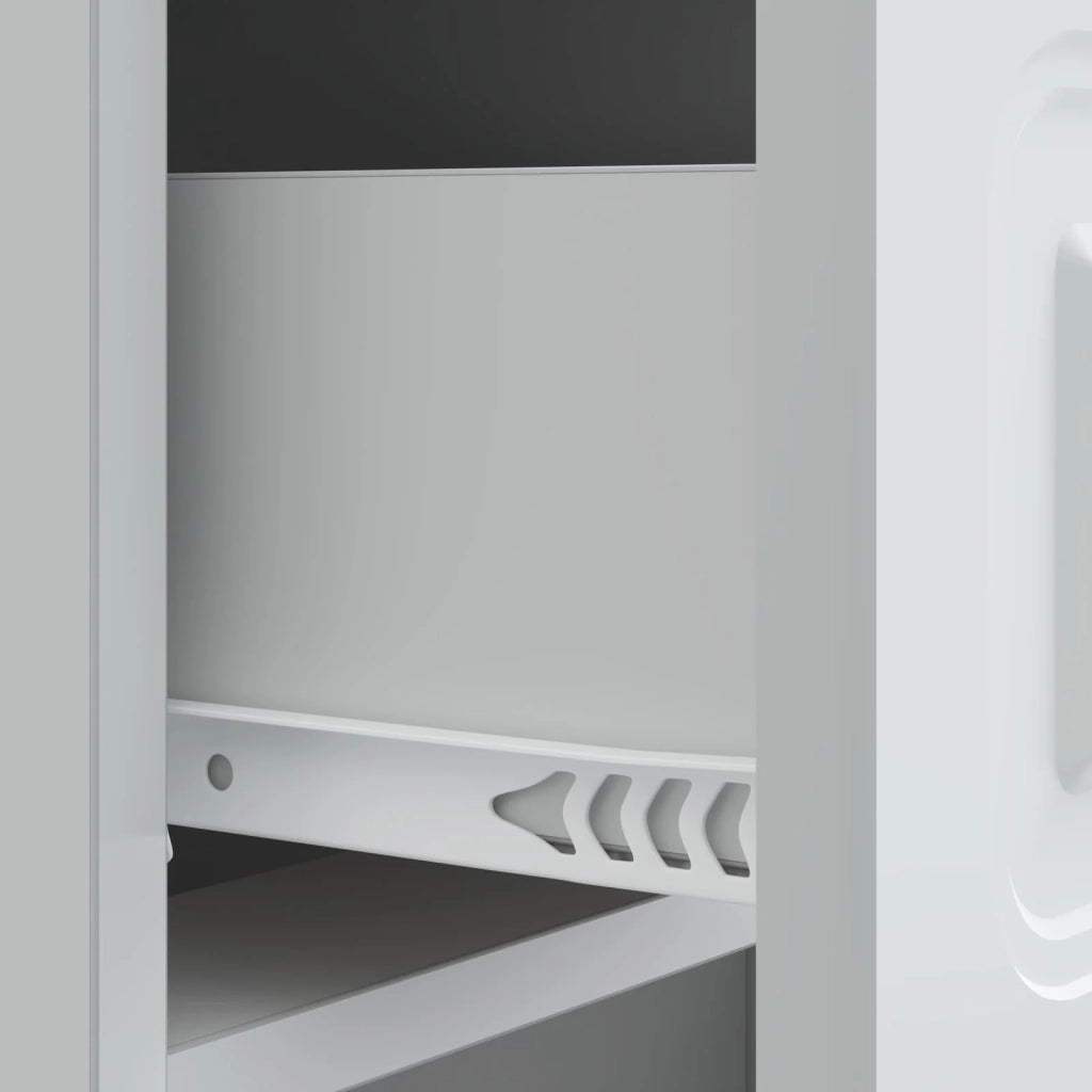 Armadio da Notte Bianco 43 x 41 x 63,5 cm Legno ingegnerizzato 895705