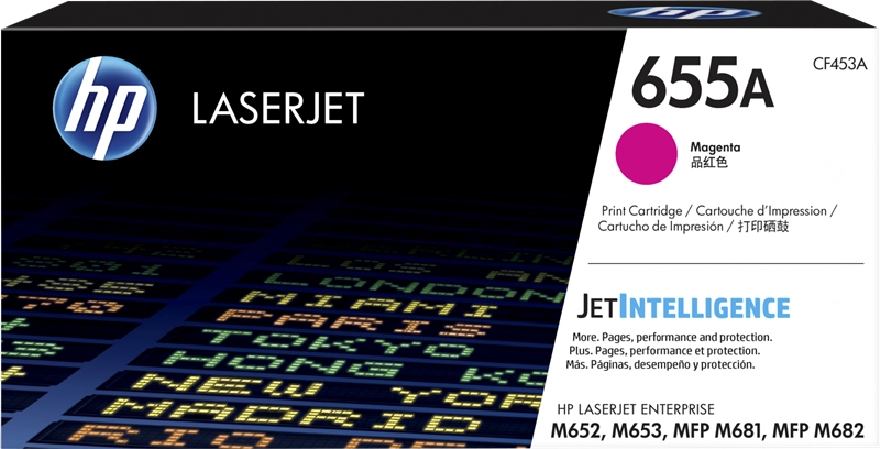 HP Cartuccia toner magenta originale LaserJet 655A