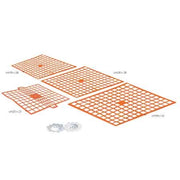 SET GRIGLIE COPRI LAVELLO Confezione 3 pezzi