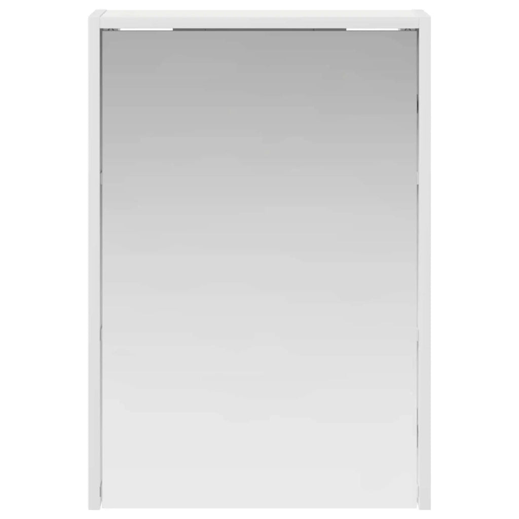 Mobiletto per specchio da bagno Bianco 43 x 16 x 62.5 cm