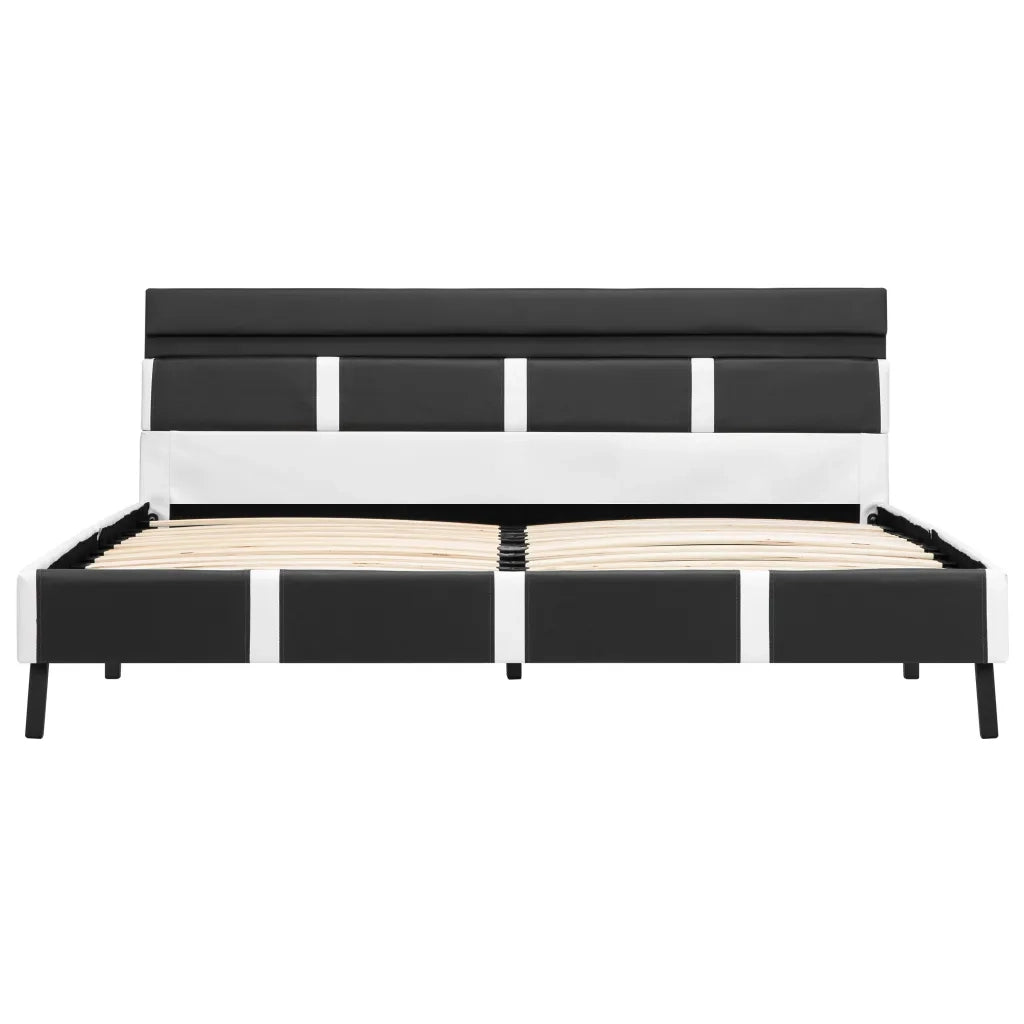 Giroletto con LED-Struttura Letto Grigio in Similpelle 120x200 cm 278163