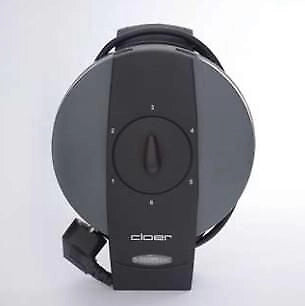 Cloer 1625 piastra per waffle 5 waffle 930 W Nero, Grigio