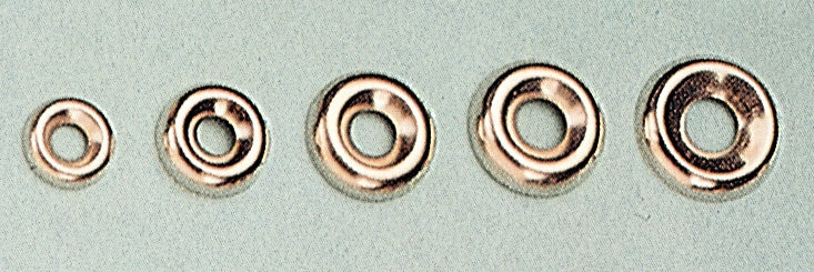 SC ORLI SOTTOVITE ACCIAIO NICHELATO 10 MM  50 PZ- 5,0 pz