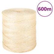Corda in Sisal 100% 2 mm 600 m