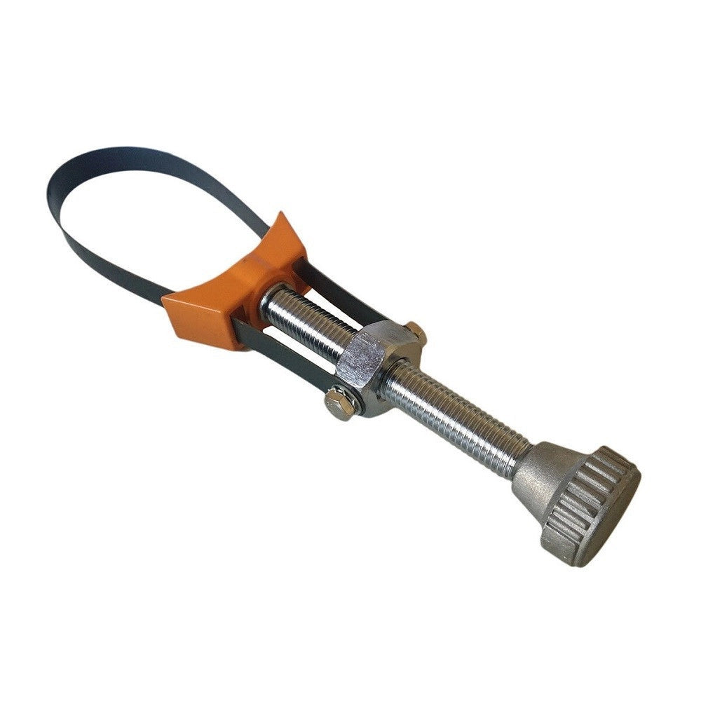 Trade Shop - Chiave Smontaggio Filtro Olio Filtri Chiave A Nastro Regolabile Acciaio 100 Mm -