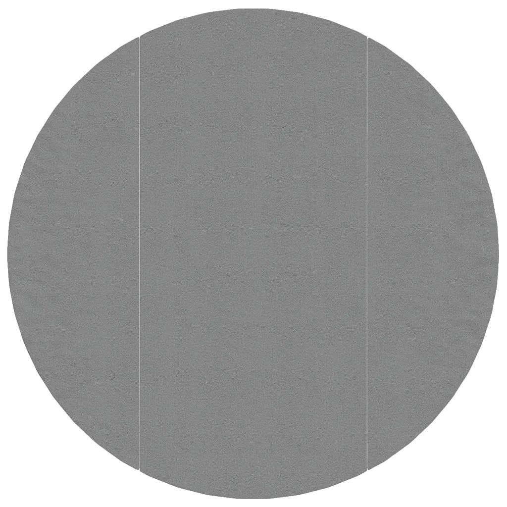Telo Sotto Piscina Grigio Chiaro Ø306 cm Geotessile Poliestere 94216