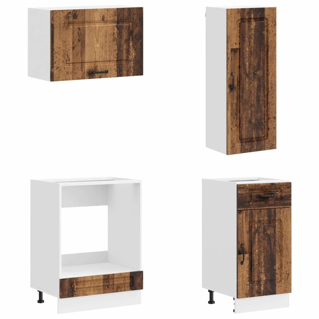 Unità Cucina KALMAR 8 pcs Legno antico Legno ingegnerizzato 3438201