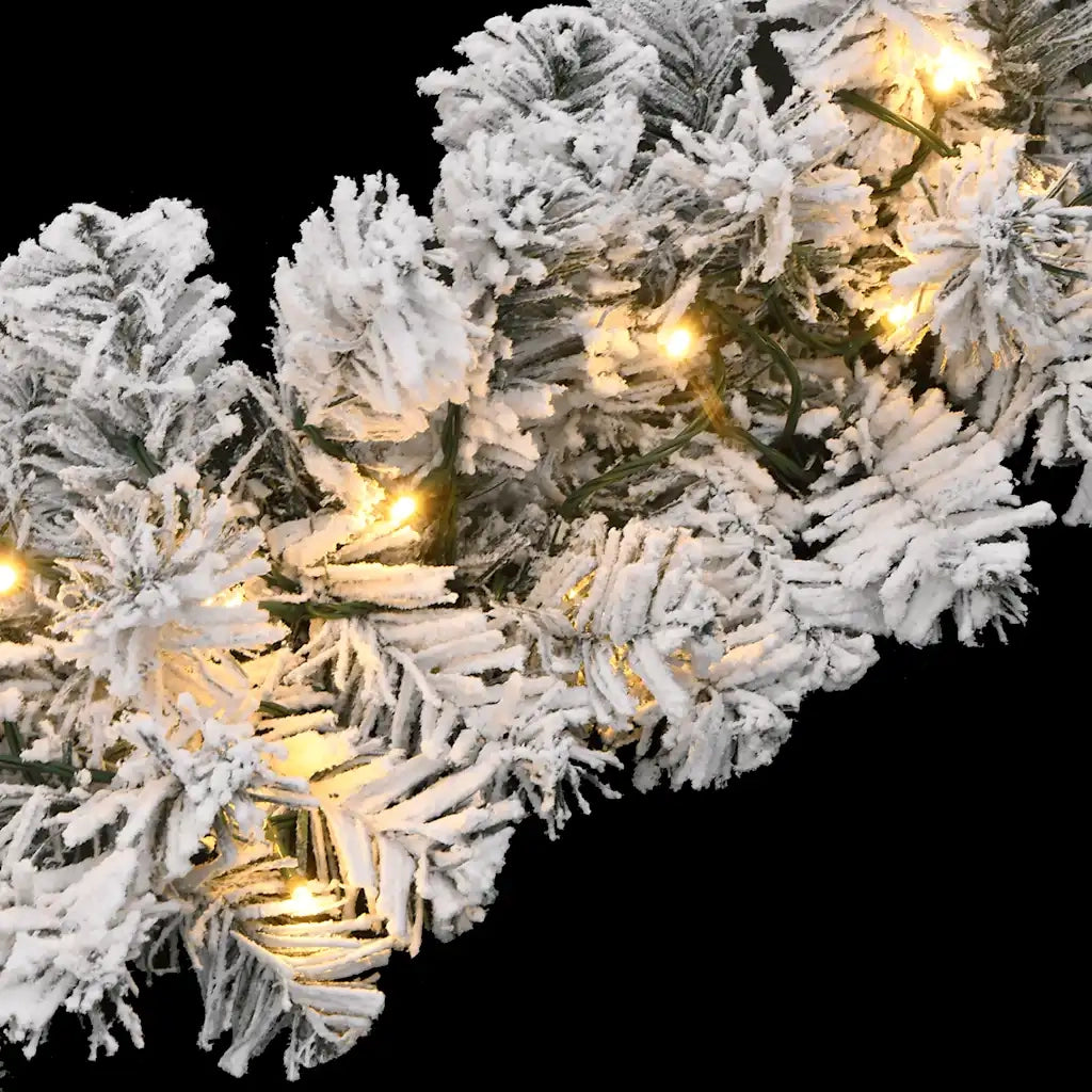 Ghirlanda natalizia con luci LED verde 5 m PVC CFW8240534