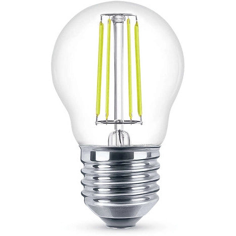 LAMPADINA LED SFERA E27 4W CON LUCE VERDE