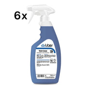 Vetrinex 6 Pezzi x 750 ml, Detergente Vetri Antistatico Elimina Ditate HACCP | Liber