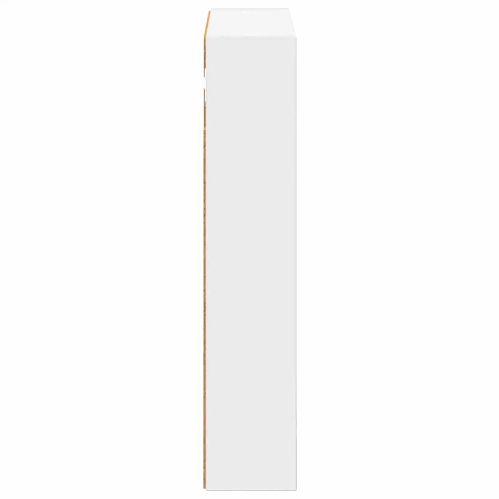 Armadio da bagno a muro con lo scaffale Bianco 40 x 10 x 50 cm 889343