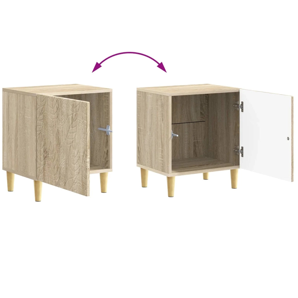 Comodino Rovere Sonoma 43 x 34,5 x 50 cm Legno ingegnerizzato 895029