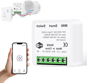 Schakelaar a radiofrequenza 24 GHz - controller per ricevitore - schakelastra a radiofrequenza fino a 30 m di portata - senza cablaggio - schakelastra per uso domestico.