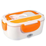 Scaldavivande elettrico portatile da 1,5 litri con ciotola in acciaio inossidabile rimovibile a tenuta stagna Arancione Avizar