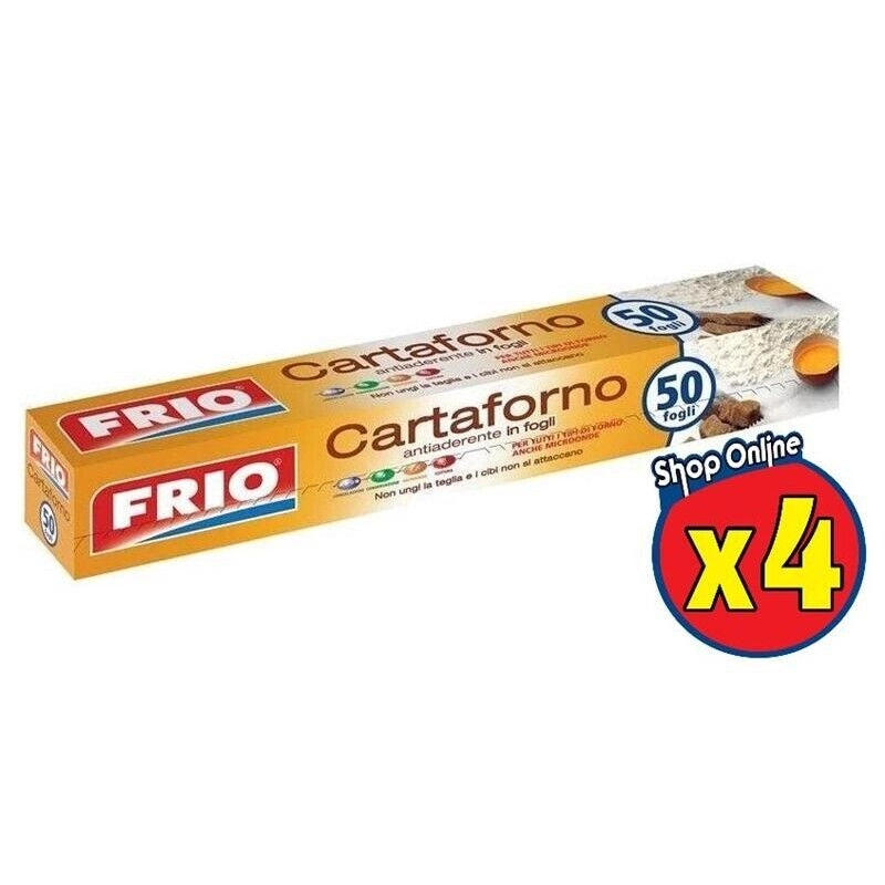 4 CONFEZIONI FRIO CARTAFORNO DA 50 FOGLI 33 X 38 CM
