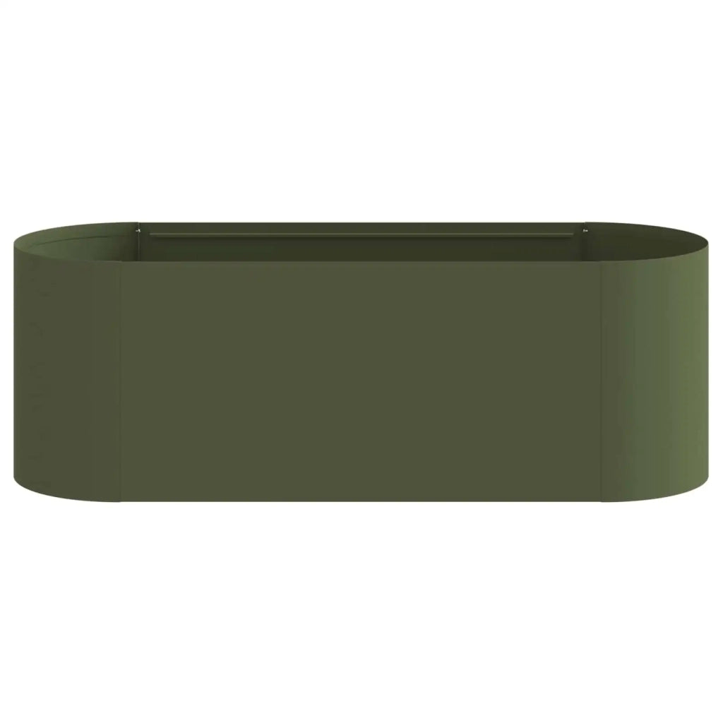 Letto rialzato da giardino Verde Oliva 120 x 40 x 40 cm 8011687