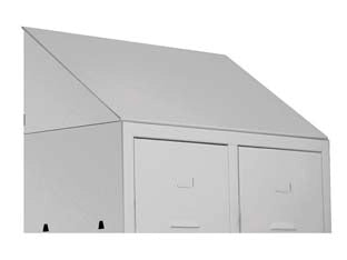 TETTO INCLINATO PER ARMADIO SPORCO/PULITO  cm.68,5x50    PROMETAL