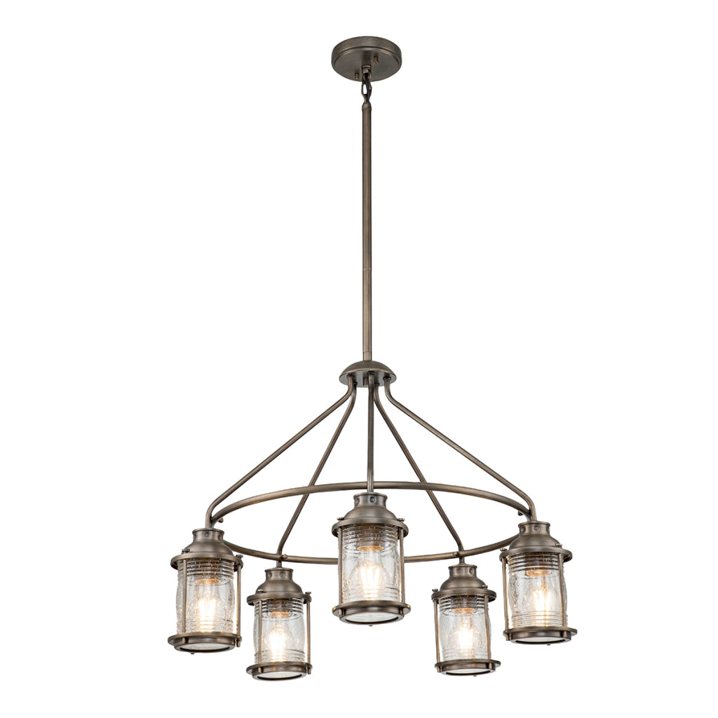 Plafoniera esterna Ashland Bay Kichler bronzo E27 60W