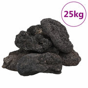 Rocce Vulcaniche 25 kg Nere 10-30 cm CFW6717200