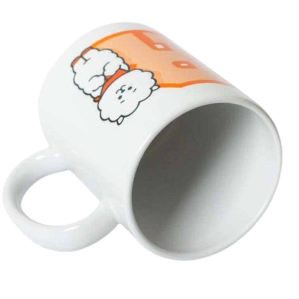 Tazza in ceramica Capacità 300 ml Design Kind, Amante, Foodie RJ Bianco Line Friends BT21