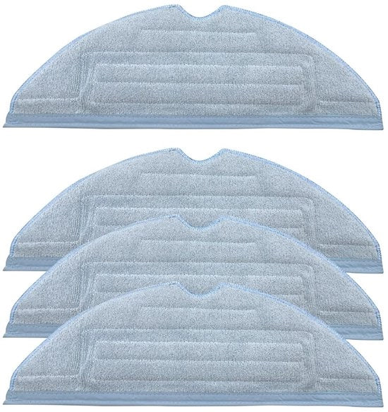Pannelli di Asciugatura per Aspirapolvere - Microfibra - Grande Capacità di Assorbimento - Pannelli di Ricambio - Compatibili con Ro-borock T7S/S7 - Sostenibili e di Alta Qualità