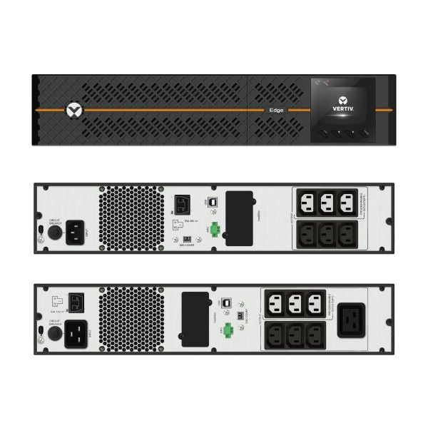 Vertiv liebert ups edge, 3300va 2700w, line interactive, avr, montaggio tower/rack - EDGE-3000IRT2UXL