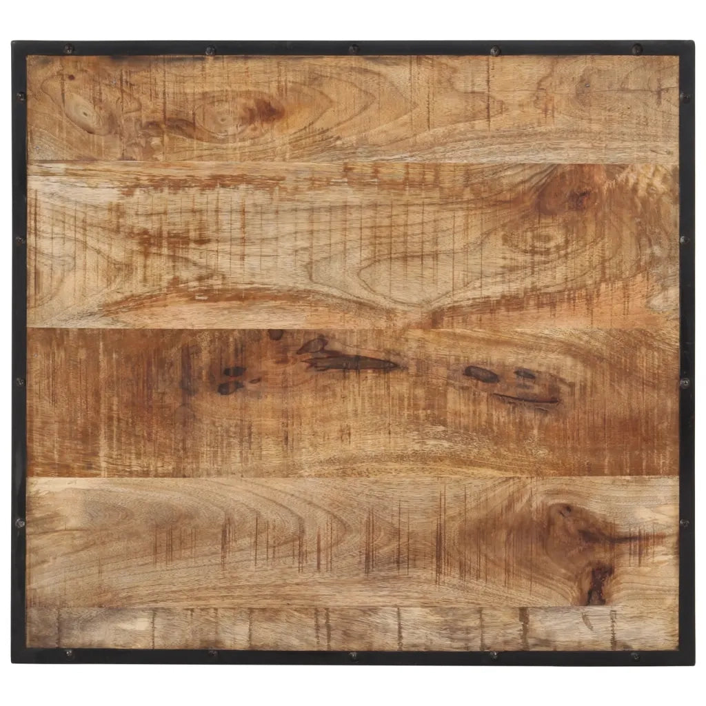 Set Bar 3 pz Legno Massello Mango Grezzo e Metallo CFW3446525