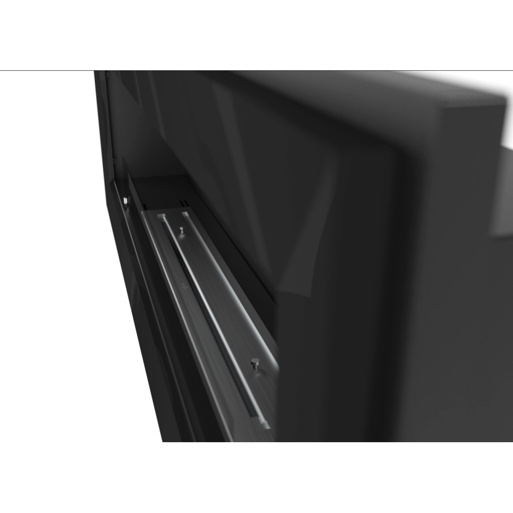 Caminetto a Bioetanolo Frame 1500 SimpleFire da incasso con Vetro Nero