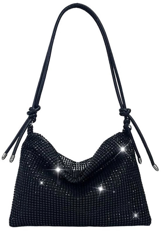 Borsa a Tracolla per Donna Abbigliamento da Sera Piccola Borsa a Glitter Abbigliamento da Sera Elegante Borsa da Matrimonio Borsa da Sposa Piccola Borsa a Glitter Abbigliamento da Sera Elegante