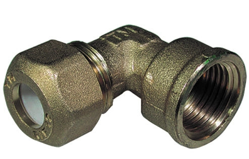 GOMITO FEMMINA PER RAME CON OGIVA TEFLON TIEMME- 3/4 x 16R- TIEMM- pezzi 1