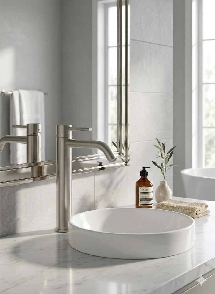 Miscelatore lavabo alto AISI 316  senza piletta Testori