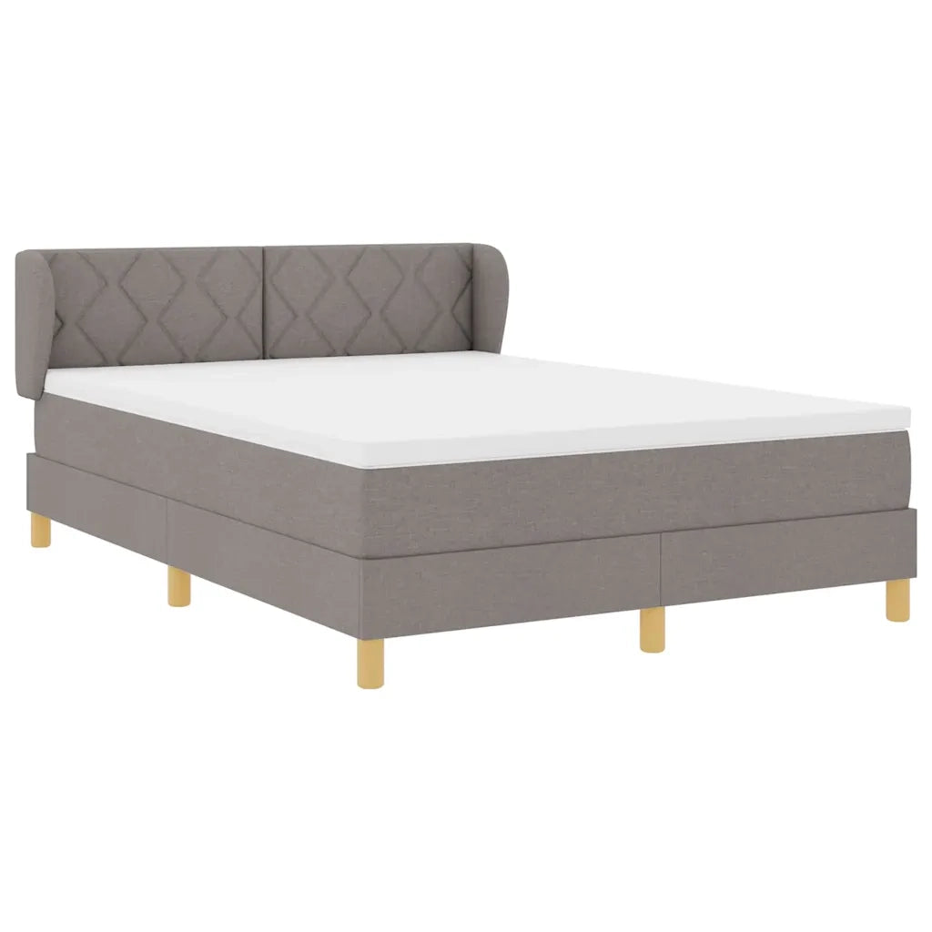 Letto a molle con materasso Talpa 140 x 190 cm Tessuto 3340273