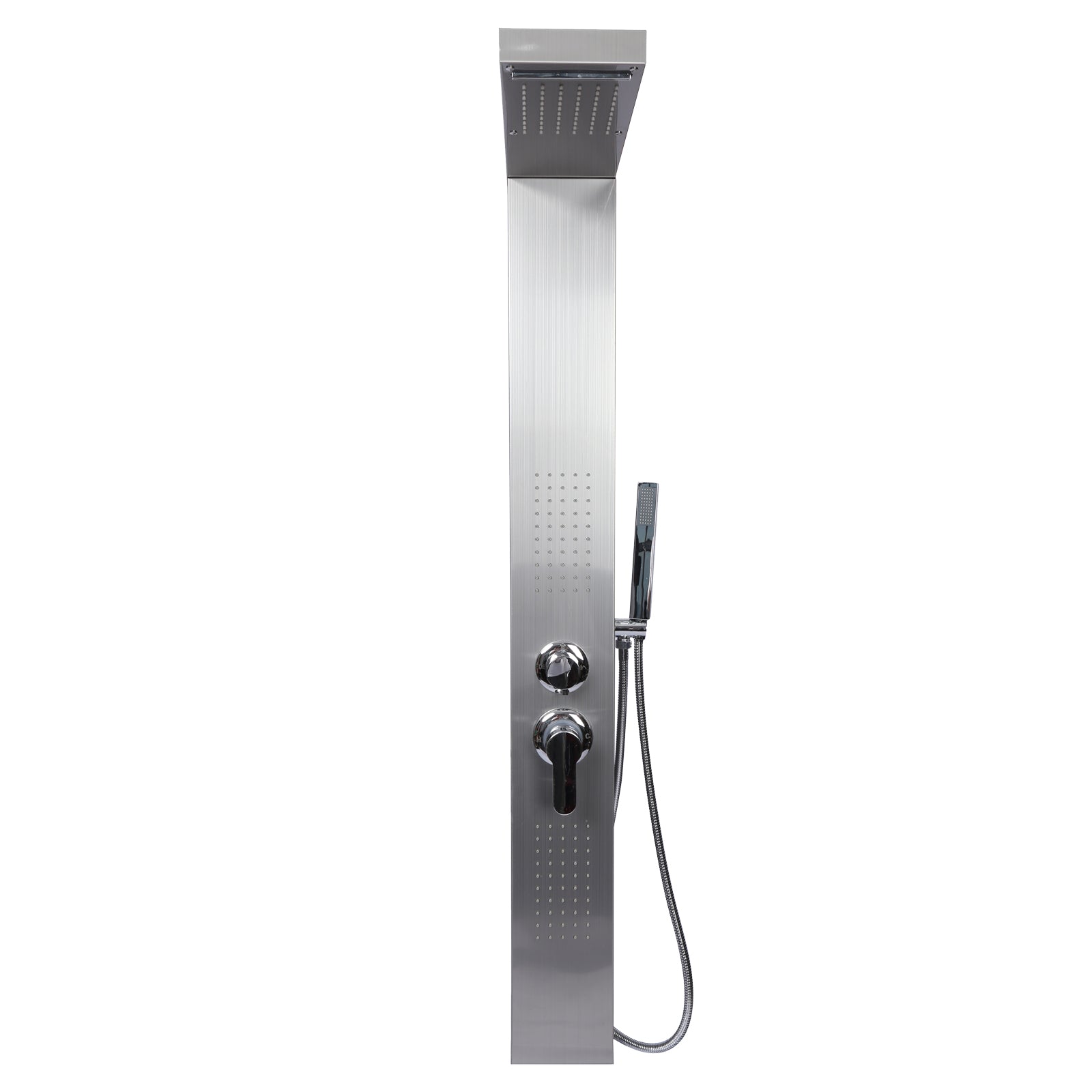 Pannello doccia colonna multifunzione idromassaggio, acciaio inossidabile