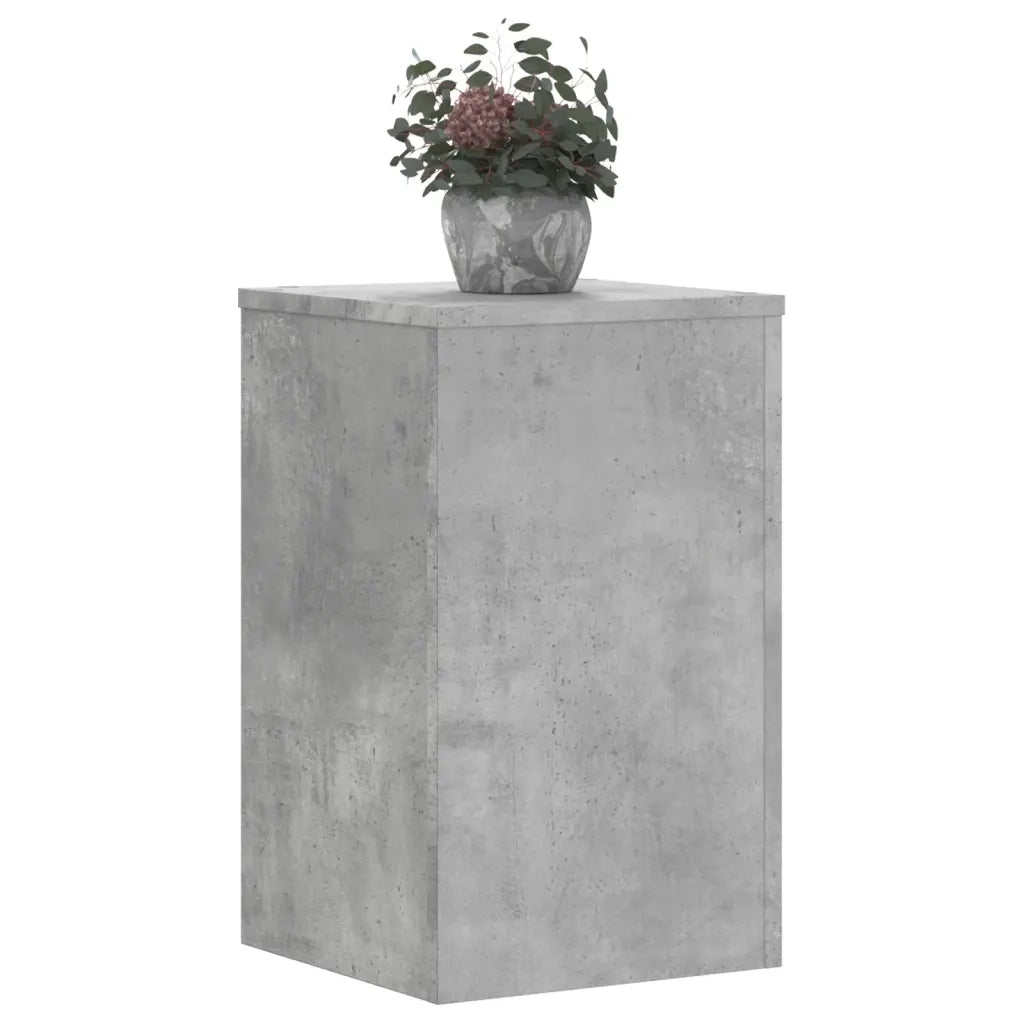 Supporti per piante | Sostegno per piante 2 pz Grigio 30x30x50 cm Legno Multistrato