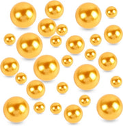 150 pezzi di perle in plastica senza buco per decorare vasi - perline luccicanti in diverse misure per DIY accessori di nozze e decorazioni di matrimonio