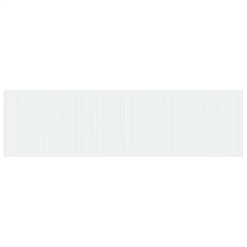Testiera da Muro EDE Bianco Legno ingegnerizzato 896055