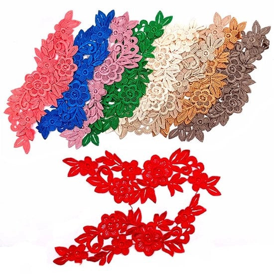 Set di applicazioni per tessuti 1-pack - Utilizzo per abbigliamento - Scimitarra per applicazioni - Flacone per applicazioni - Materiale: poliestere - 25cm x 7,5cm