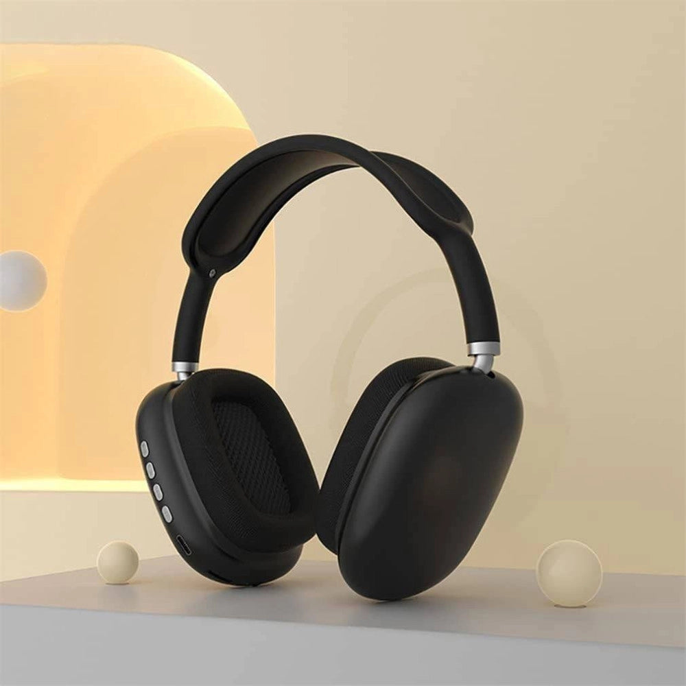 Trade Shop - Cuffie Wireless Bluetooth Stereo Senza Fili Hifi Con Microfono Per Pc Game Sport -