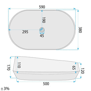 Lavabo Da Appoggio Rea Zoe Travo